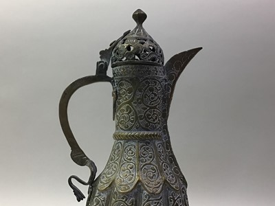 Lot 253 - EASTERN BRASS WATER JUG