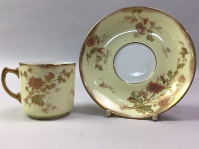 Lot 582 - VICTORIAN TEA SERVICE