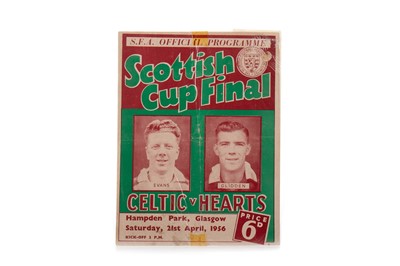 Lot 1585 - CELTIC F.C. VS. HEART OF MIDLOTHIAN F.C., SCOTTISH CUP FINAL PROGRAMME