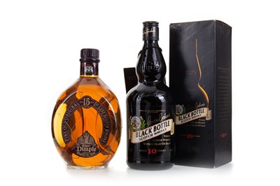 Lot 31 - DIMPLE 15 YEAR OLD AND BLACK BOTTLE 10 YEAR OLD