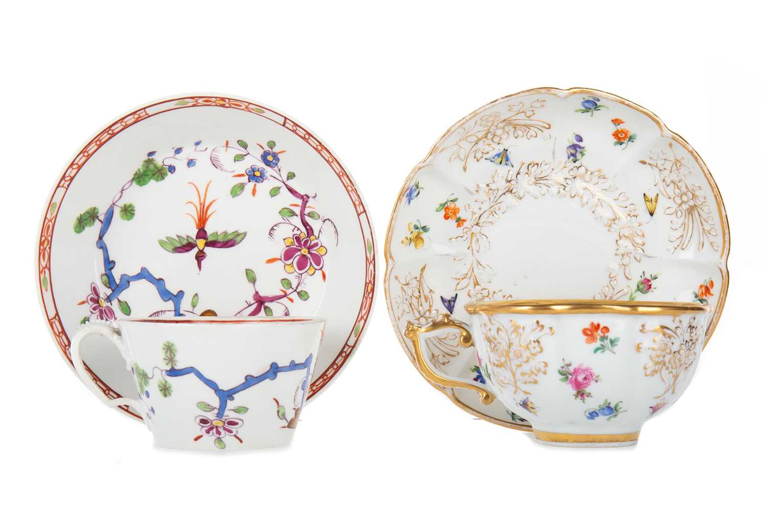Lot 692 - MEISSEN, CABINET CUP AND SAUCER