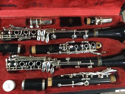 Lot 675 - BUFFET, TWO CLARINETS