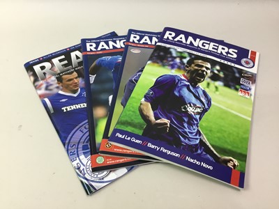 Lot 676 - RANGERS F.C., COLLECTION OF PROGRAMMES AND TICKETS