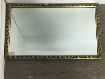 Lot 599 - TWO WALL MIRRORS