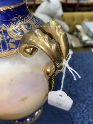 Lot 688 - PAIR OF NORITAKE VASES