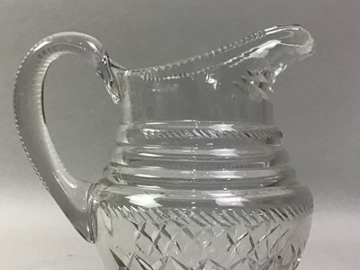 Lot 707 - CRYSTAL VASE