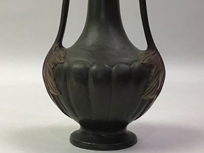 Lot 712 - JAPANESE BRONZE VASE