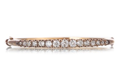 Lot 1202 - DIAMOND BANGLE