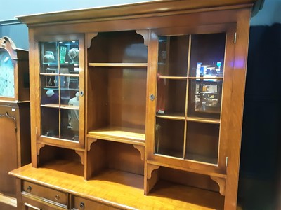 Lot 729 - REPRODUCTION DISPLAY CABINET