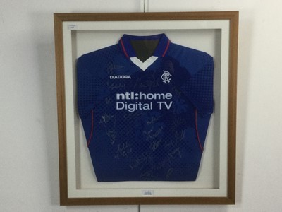 Lot 1606 - RANGERS F.C., SIGNED 2002/03 HOME SHIRT