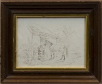 Lot 7 - WILLIAM ALLAN (SCOTTISH 1782 - 1850), HORSE...