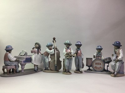 Lot 918 - COMPLETE LLADRO 'JAZZ BAND' SET