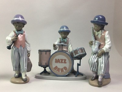Lot 918 - COMPLETE LLADRO 'JAZZ BAND' SET