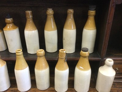 Lot 800 - COLLECTION OF SCOTTISH STONEWARE BOTTLES