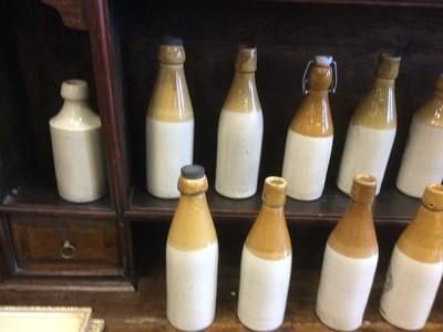 Lot 800 - COLLECTION OF SCOTTISH STONEWARE BOTTLES