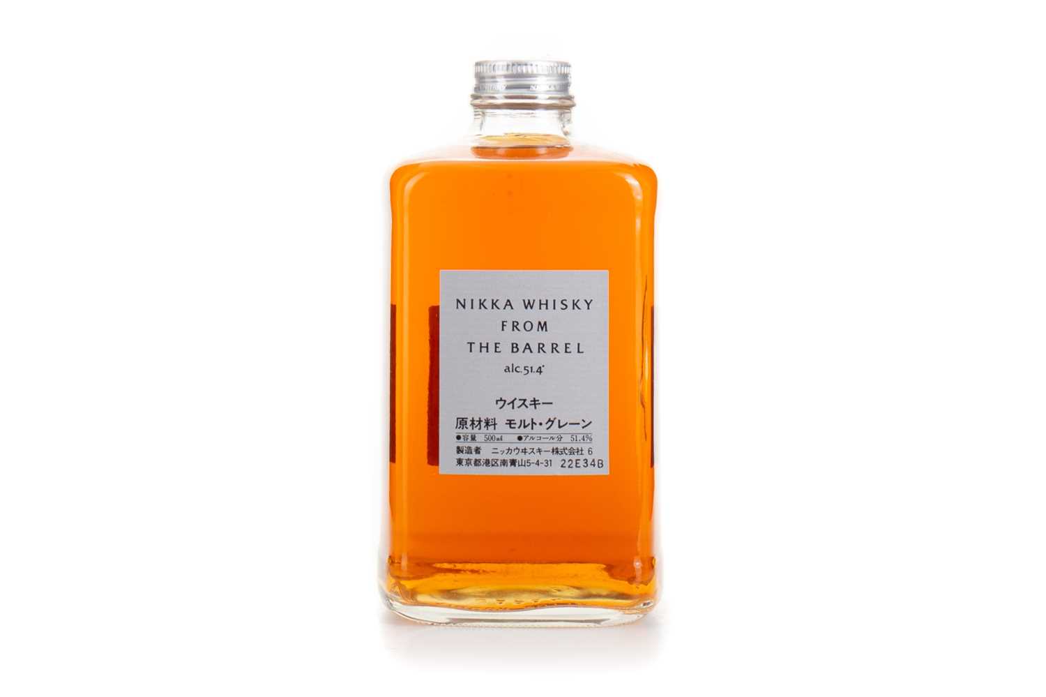 Lot 108 - NIKKA WHISKY FROM THE BARREL 50CL