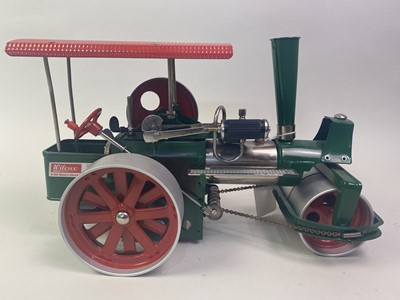 Lot 49 - GROUP OF TWO MODEL STEAM VEHICLES