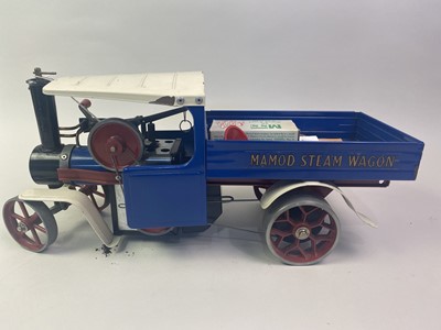 Lot 49 - GROUP OF TWO MODEL STEAM VEHICLES