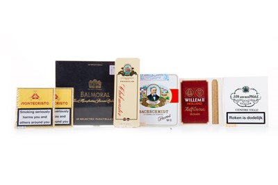Lot 127 - ASSORTED CIGARS AND CIGARILLOS
