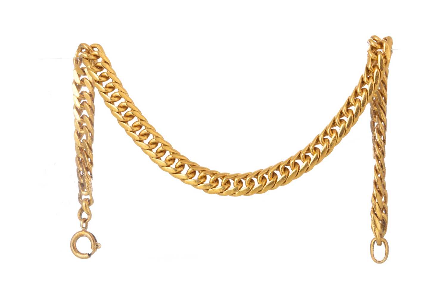 Lot 1230 - GOLD BRACELET