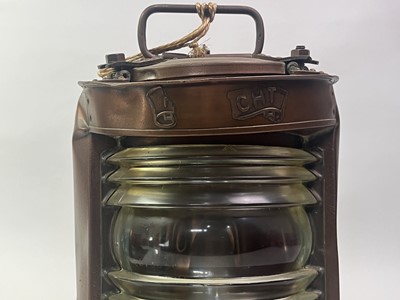 Lot 116 - SHIPS MASTHEAD LAMP