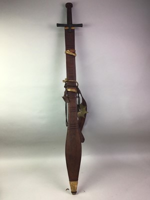 Lot 134 - NORTH AFRICAN NATIVE SWORD