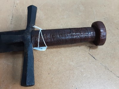 Lot 134 - NORTH AFRICAN NATIVE SWORD