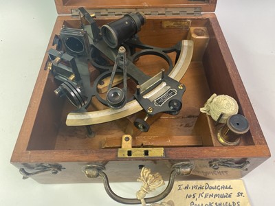 Lot 135 - BRASS SEXTANT