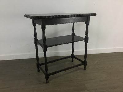 Lot 148 - STAINED OAK CARD TABLE