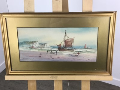 Lot 202 - TWO MARITIME THEMED MIXED MEDIA PICTURES