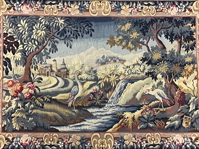 Lot 285 - MACHINED TAPESTRY PANEL