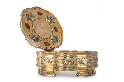 Lot 700a - FRENCH ORMOLU TRINKET BOX