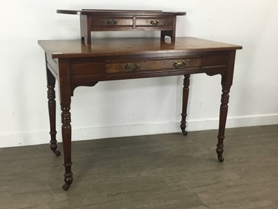 Lot 309 - LATE VICTORIAN SIDE/DRESSING TABLE