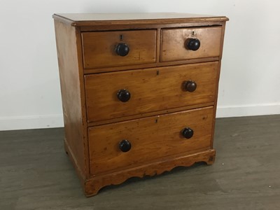 Lot 310 - VICTORIAN PINE CHEST