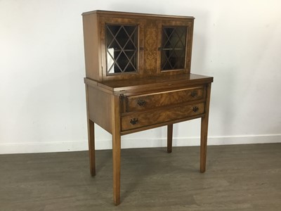 Lot 294 - REPRODUCTION WALNUT DESK