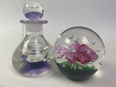 Lot 315 - NINE GLASS PAPERWEIGHTS