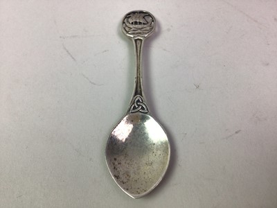 Lot 177 - SET OF SIX SILVER COFFEE SPOONS