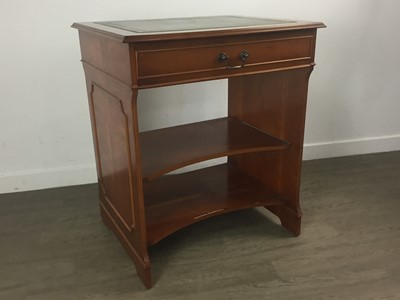 Lot 189 - YEW WOOD DESK