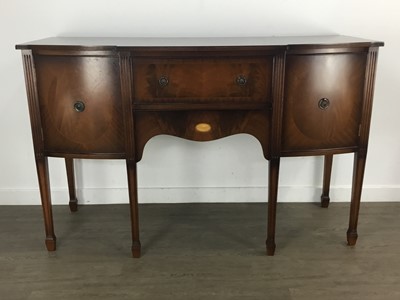 Lot 191 - REPRODUCTION MAHOGANY SIDEBOARD