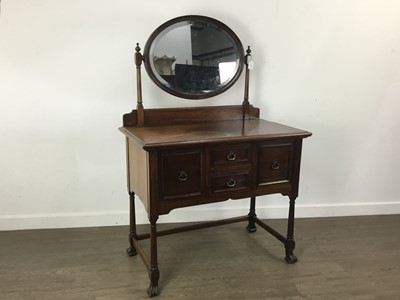 Lot 333 - MAHOGANY DRESSING CHEST