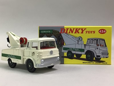 Lot 339 - COLLECTION OF SIX REPRODUCTION DINKY MODEL VEHICLES