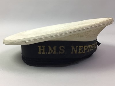 Lot 350 - HMS NEPTUNE NAVAL HAT