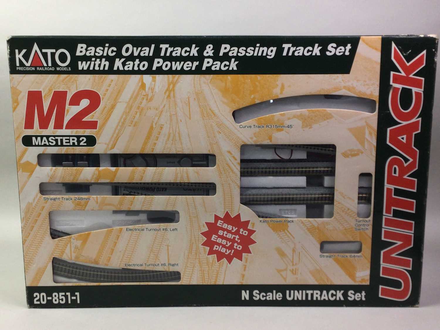 Lot 399 - KATO UNITRACK N GAUGE SET