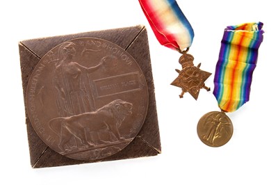 Lot 99 - WWI CASUALTY GROUP AWARDED TO SAPPER WILLIAM BLACK