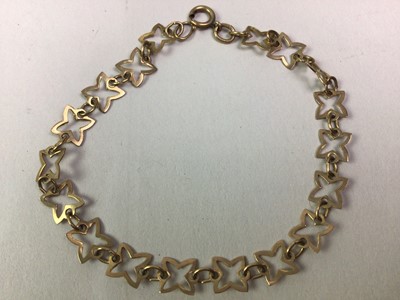 Lot 420 - TWO NECKCHAINS AND TWO BRACELETS