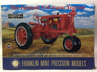 Lot 427 - TWO FRANKLIN MINT MODEL TRACTORS