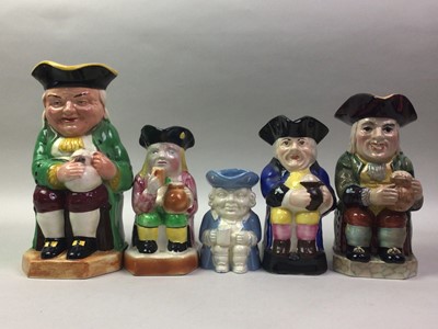 Lot 456 - COLLECTION OF TOBY JUGS