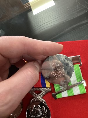 Lot 101 - ROYAL NAVY SIX MEDAL GROUP AWARDED TO C.P.O. DIVER ALEXANDER BRUCE ELLIS