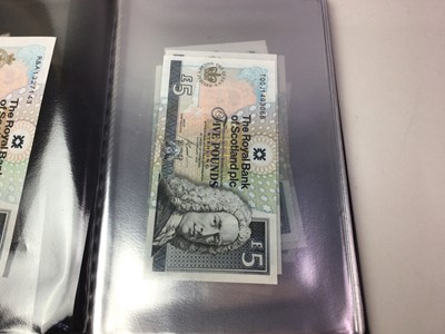 Lot 488 - GROUP OF SCOTTISH BANKNOTES