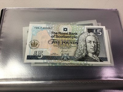 Lot 488 - GROUP OF SCOTTISH BANKNOTES